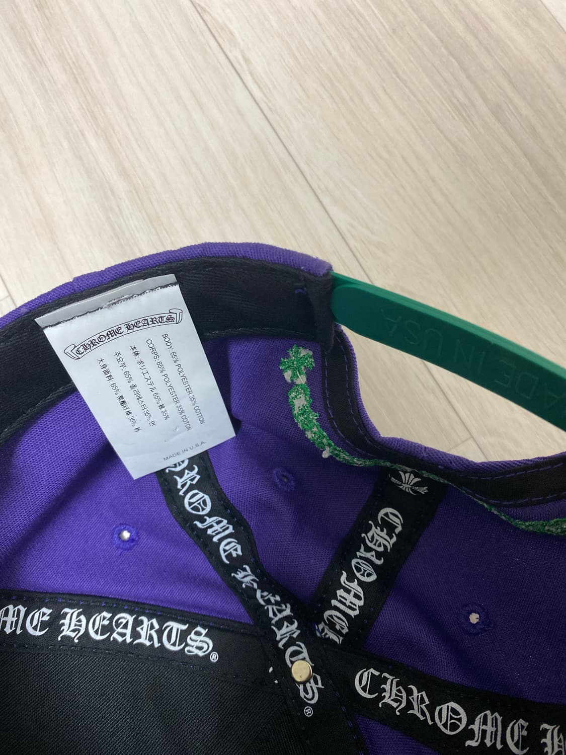 정품 새상품급 크롬하츠 모자 스냅백 상품이미지4