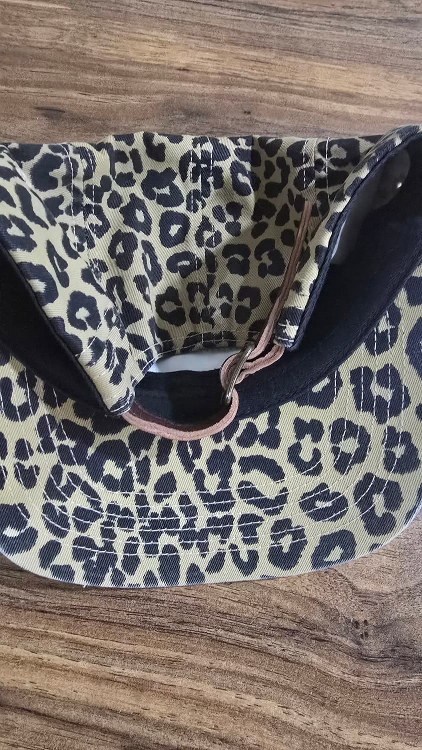 슈프림 워시드 치노 트윌 캠프캡 레오파드  23FW 상품이미지3