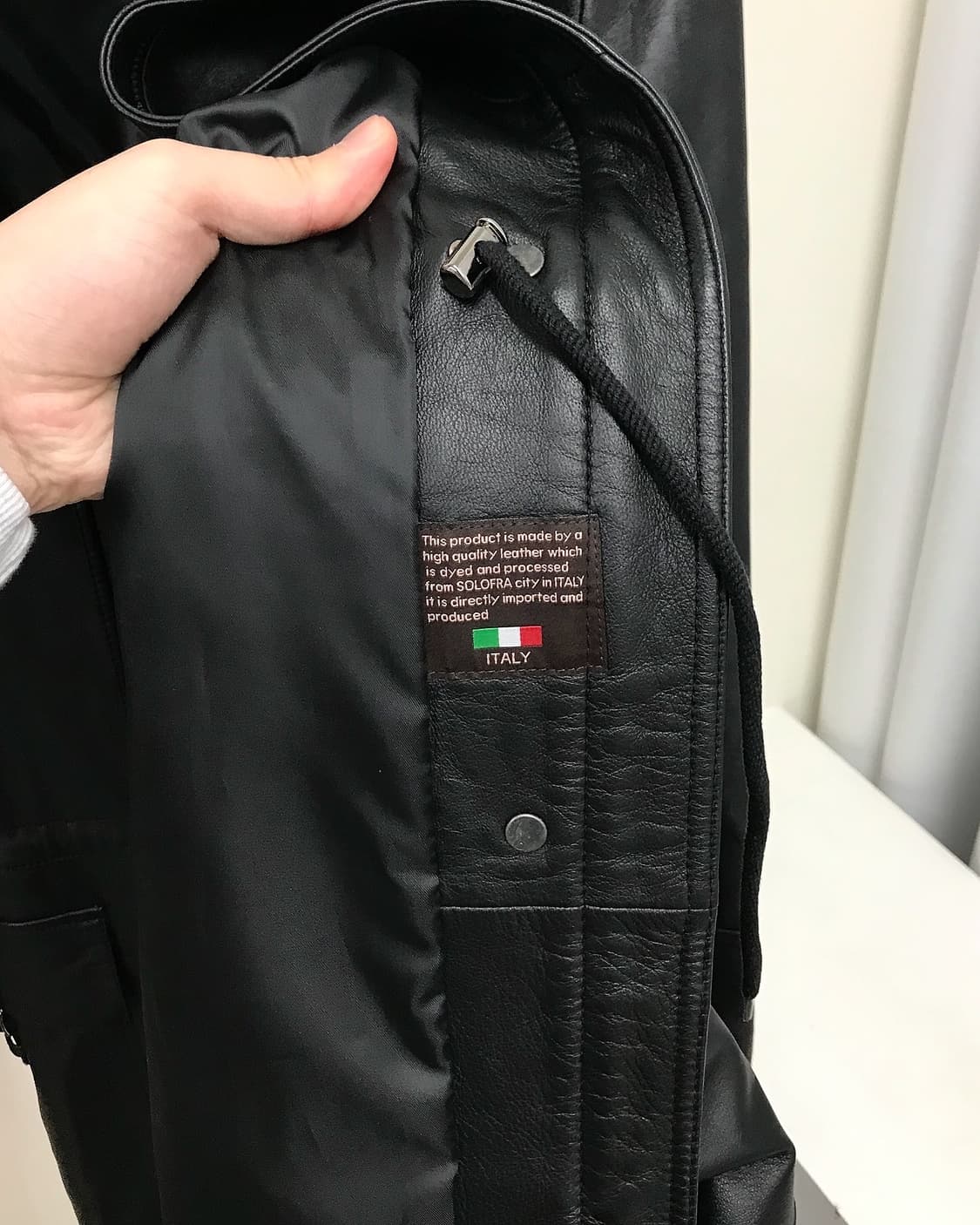 조르쥬레쉬 리얼 레더 롱 자켓 상품이미지4