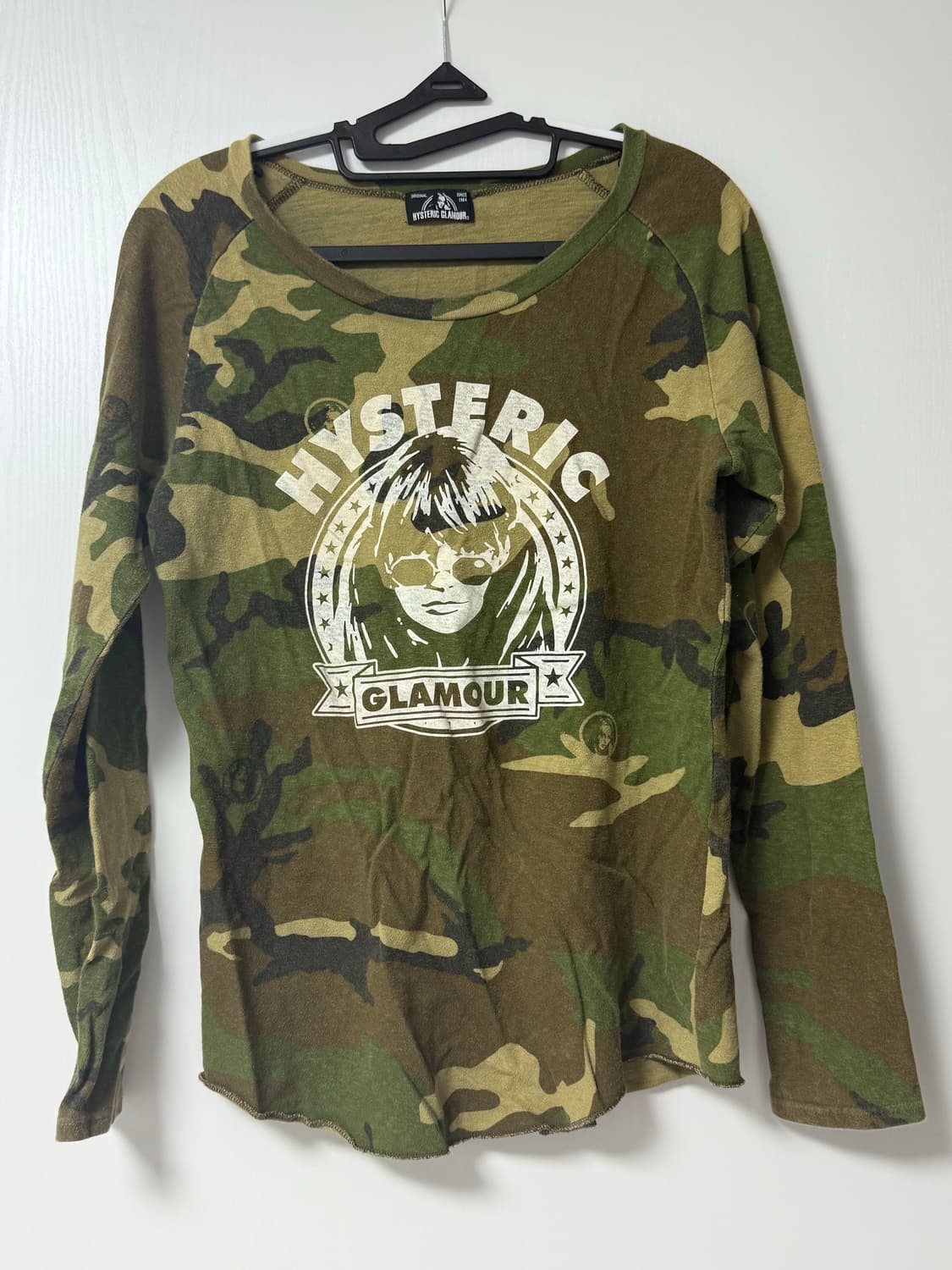 히스테릭글래머 카모롱슬리브 상품이미지1