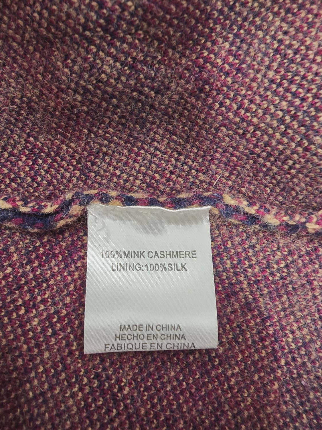 폭스퍼 패턴  카라 니트 코트 상품이미지9