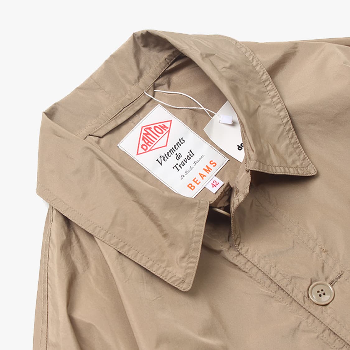 BEAMS X DANTON "Beige Jacket" 상품이미지6