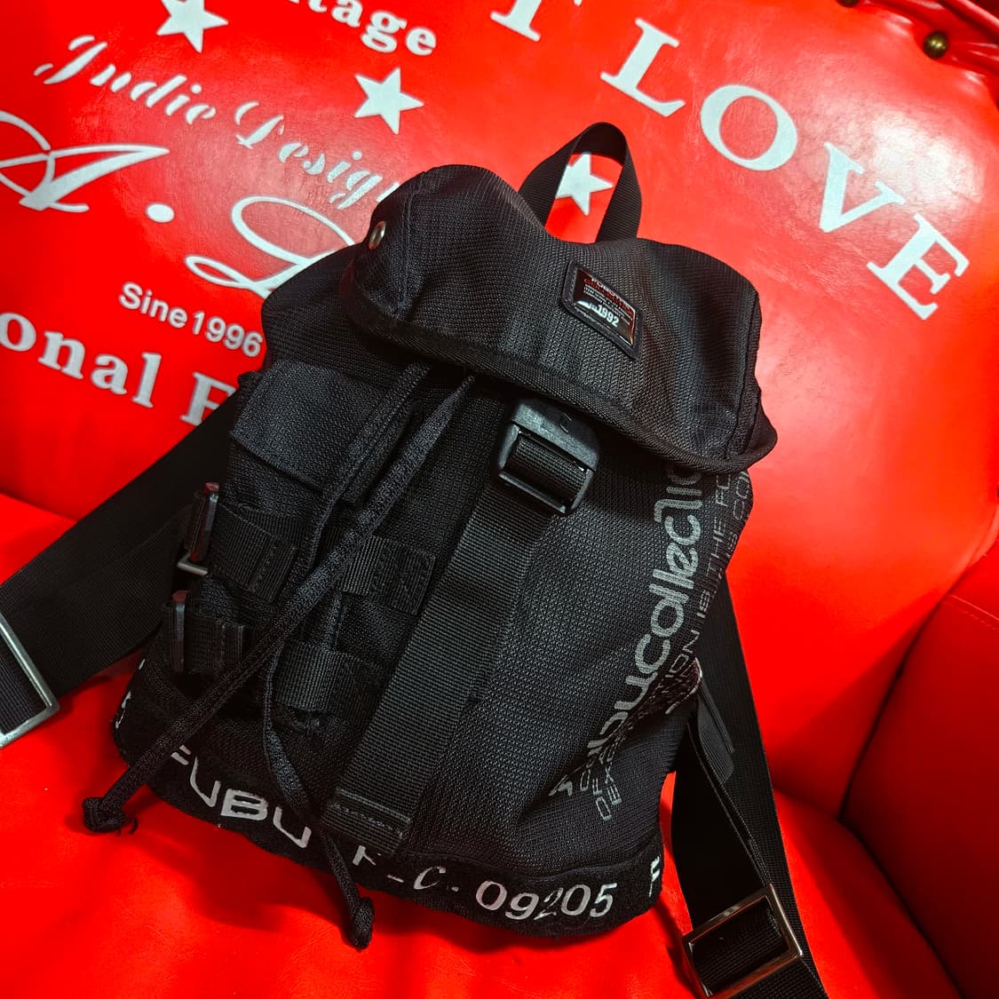 후부 더 컬렉션(FUBU) in USA Y2k 나일론 미니 백팩  상품이미지2