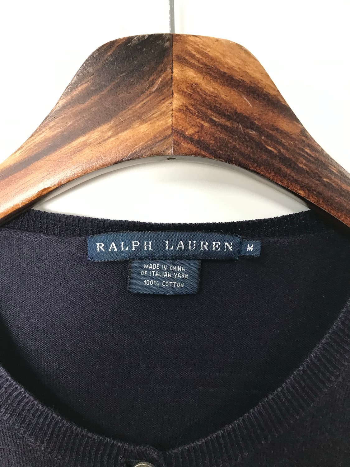 폴로 랄프로렌 자수로고 네이비 니트 가디건 상품이미지4