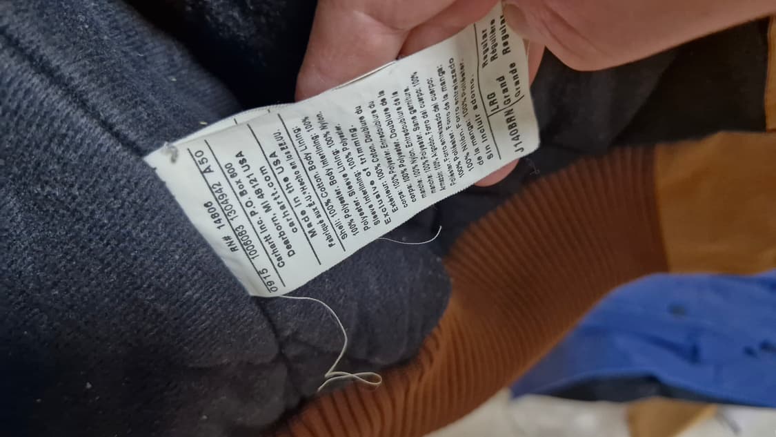 칼하트 덕액티브  j140 L 105-110 상품이미지6