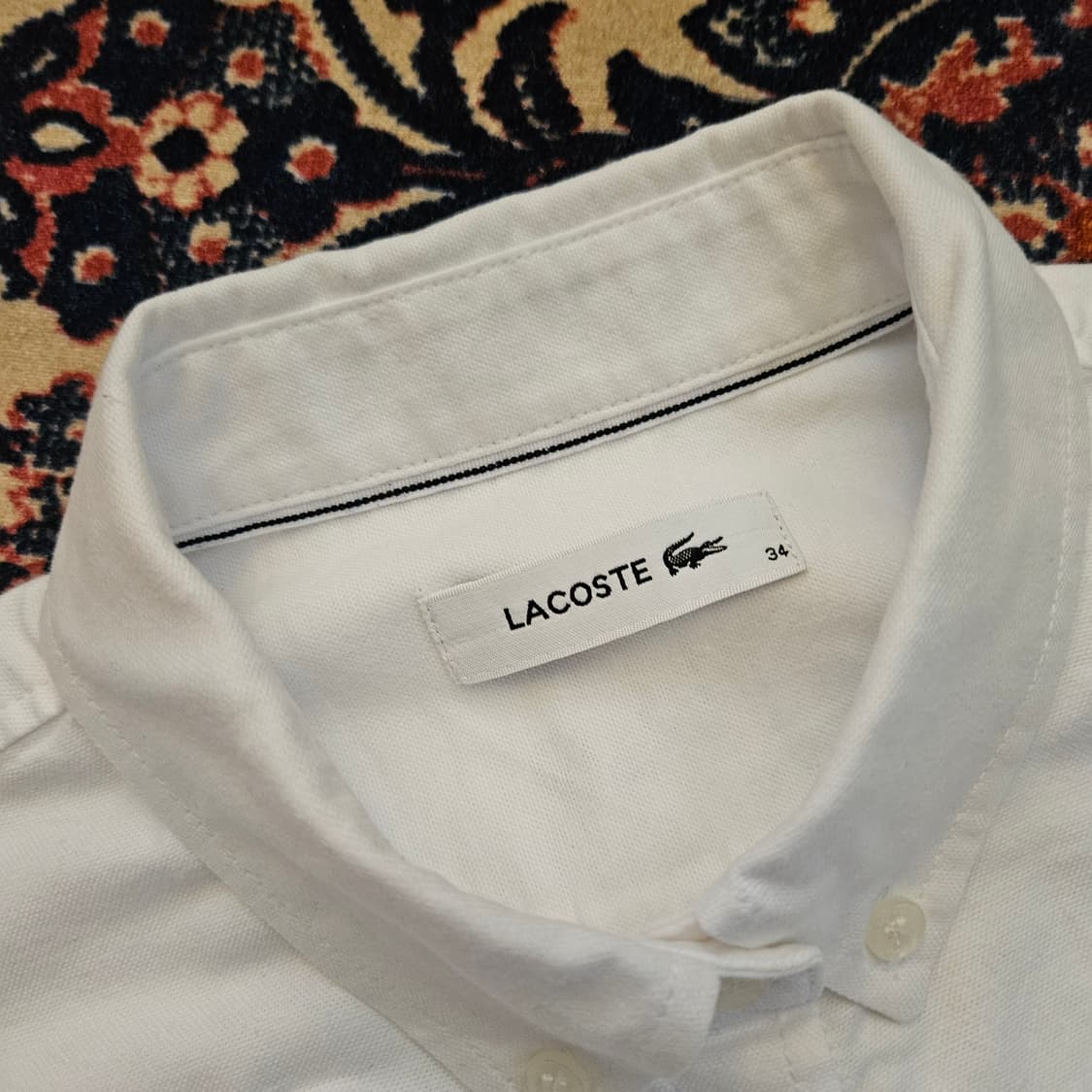 라코스테(Lacoste) 화이트패치 옥스포드셔츠  상품이미지4