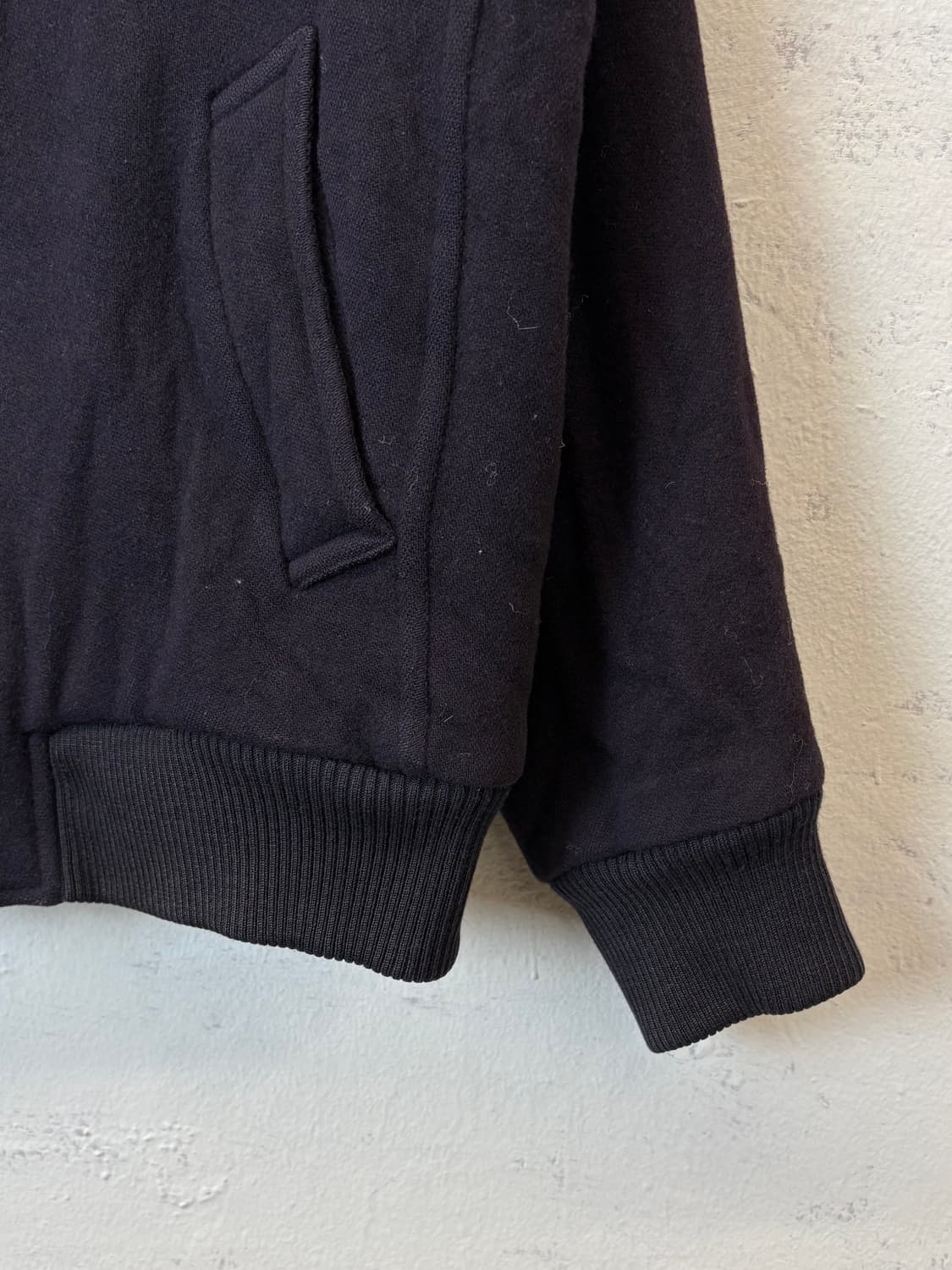 라코스테 빈티지 모직 집업 자켓 네이비 상품이미지3