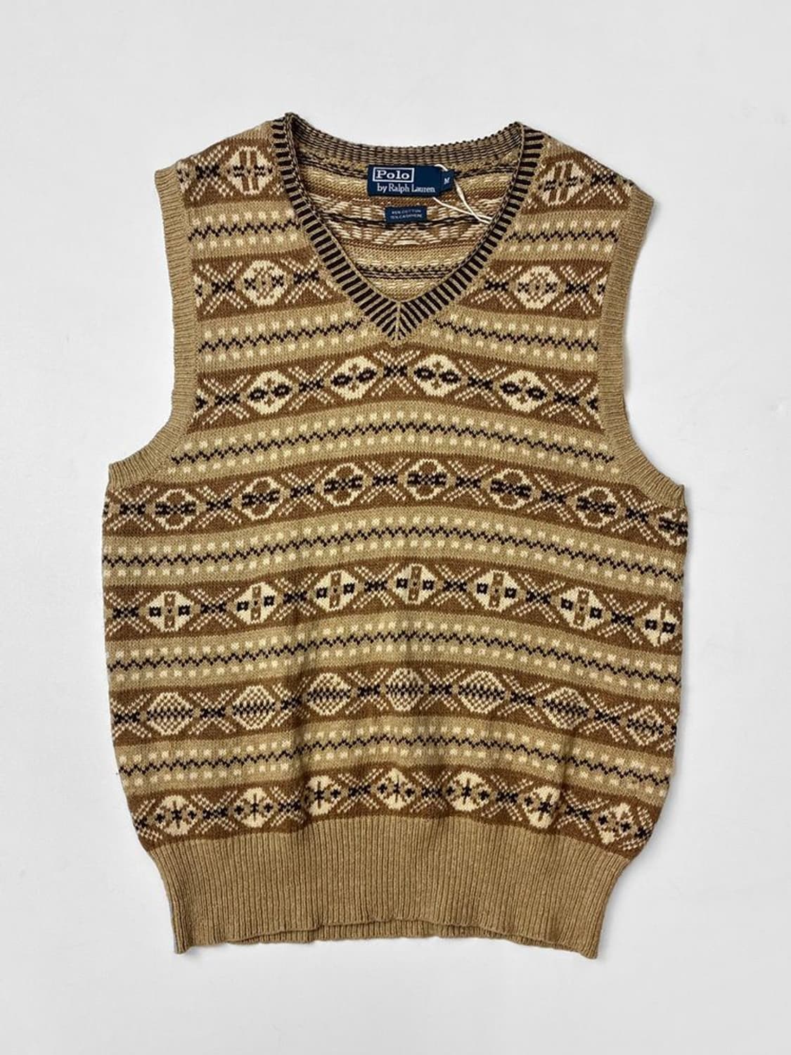 폴로 랄프로렌 90s 페어아일 니트 베스트 PN5130 상품이미지1