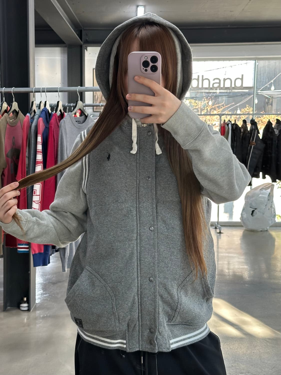 폴로랄프로렌 스타디움 스웻후드 베스트 상품이미지1