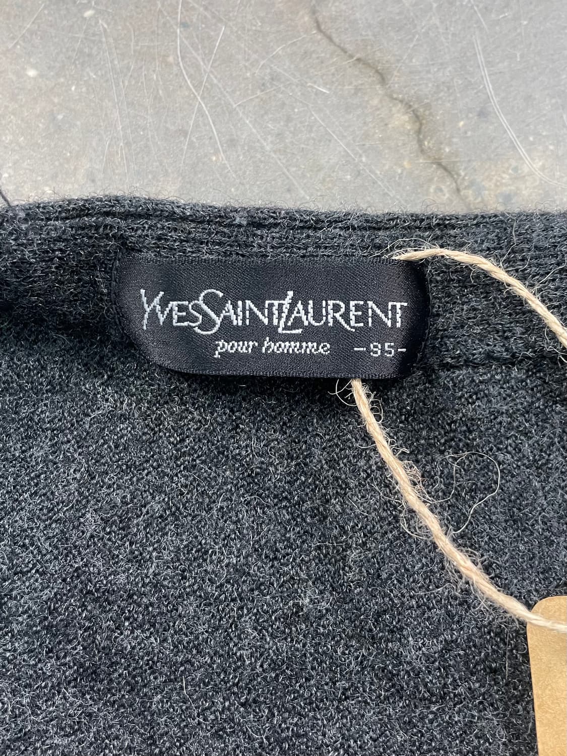 00s 입생로랑 숏 니트 가디건 상품이미지6