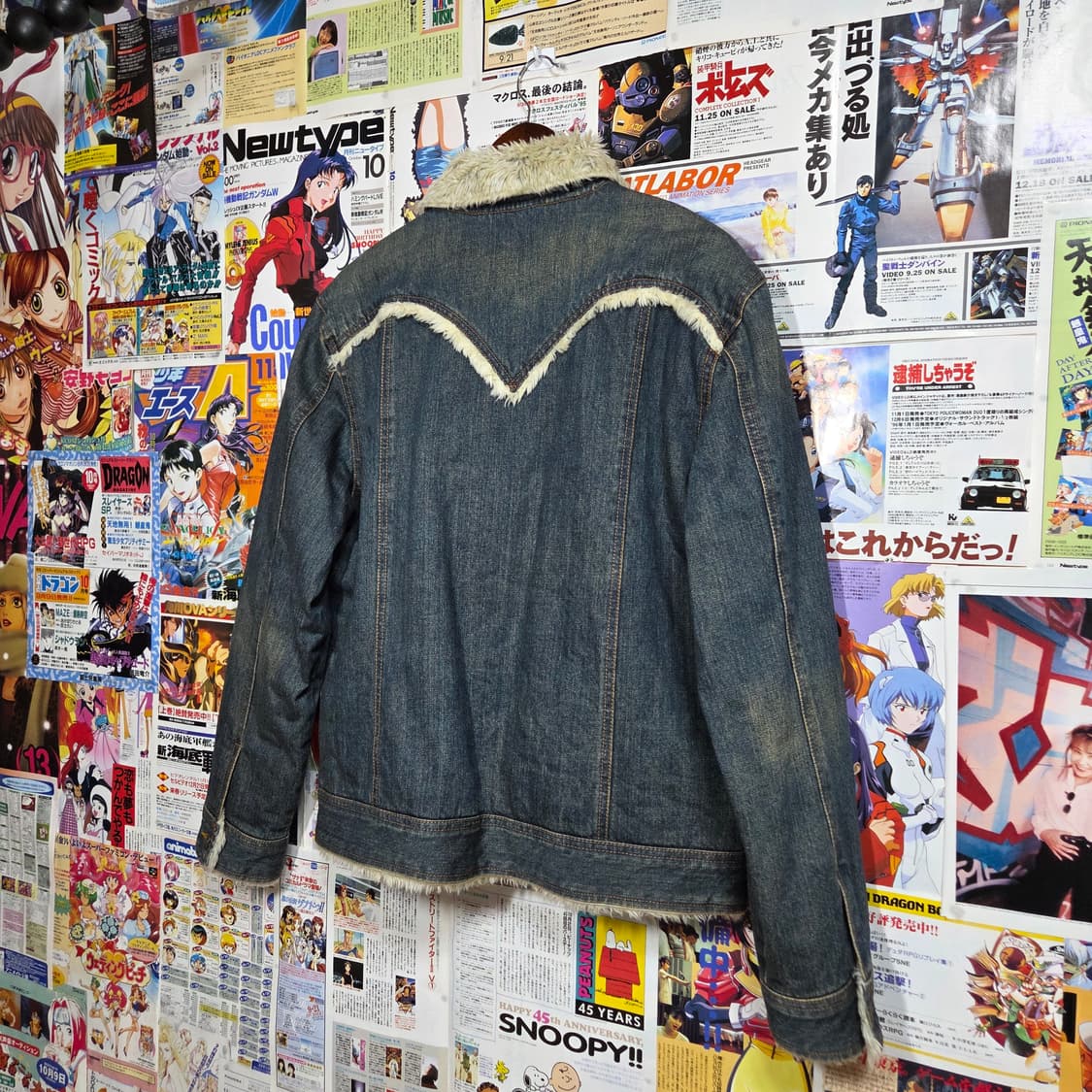 리바이스 빈티지 워싱 쉐르파 데님 자켓 상품이미지6