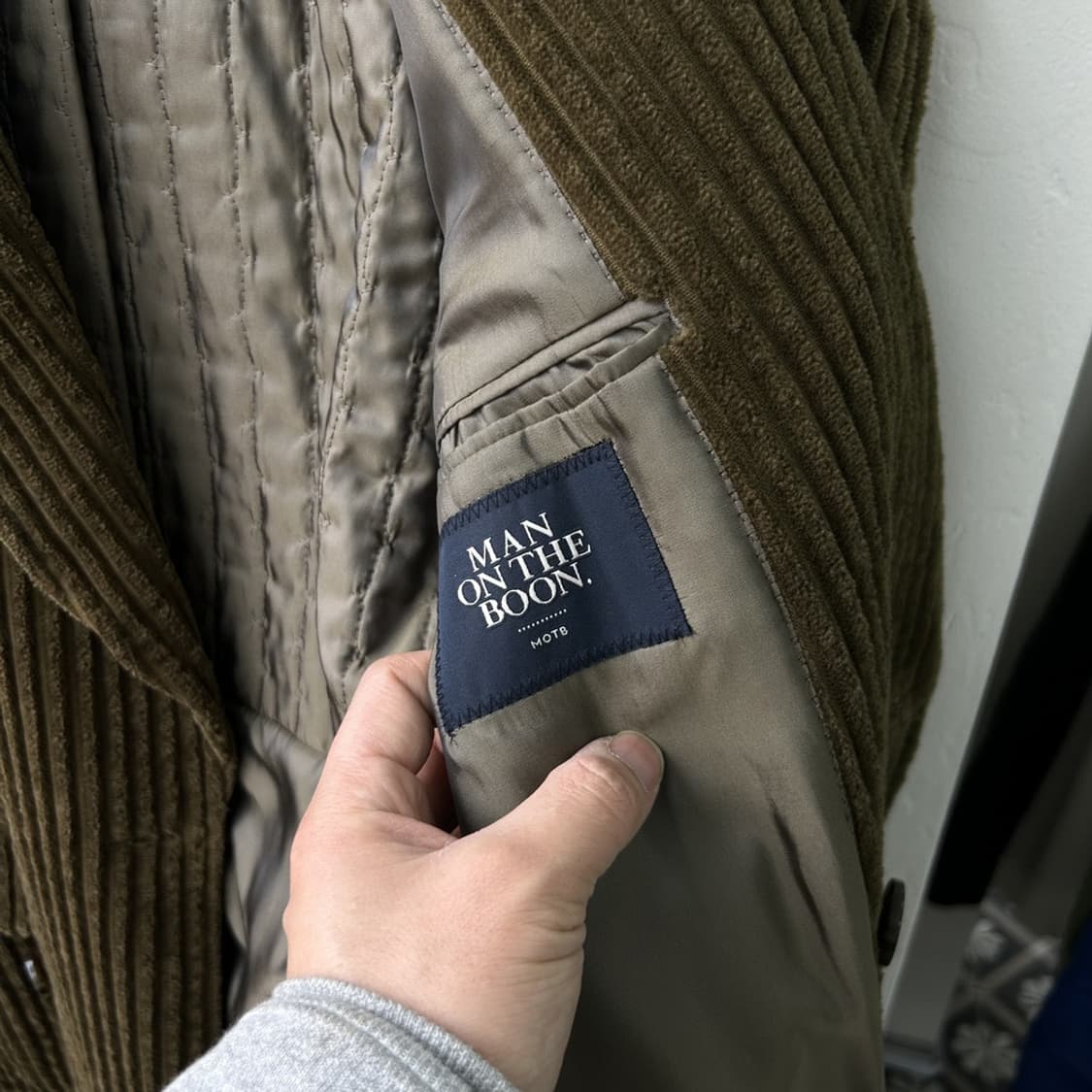 16007 - 맨온더분 코듀로이 코트 상품이미지3