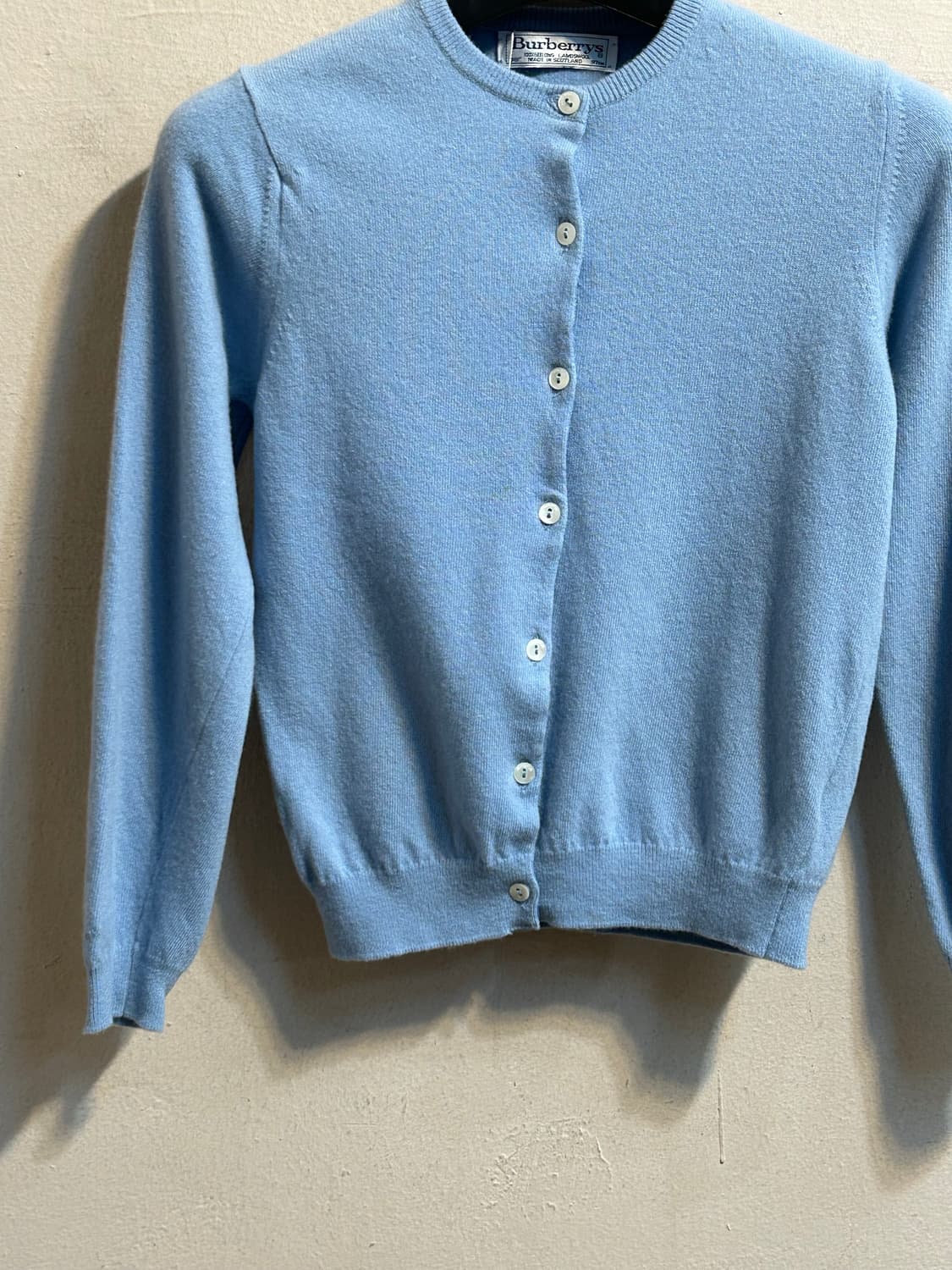 버버리 램스울 라운드 가디건 상품이미지3