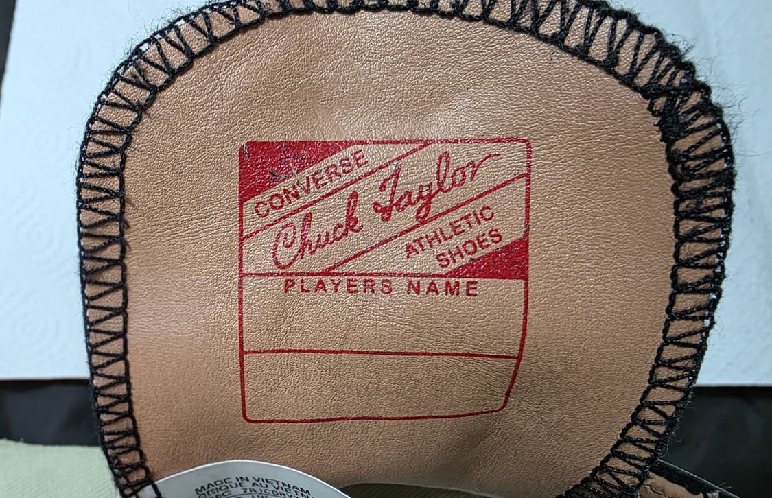 [250] 컨버스 척 70 로우 레더 블랙 (소가죽) 상품이미지8