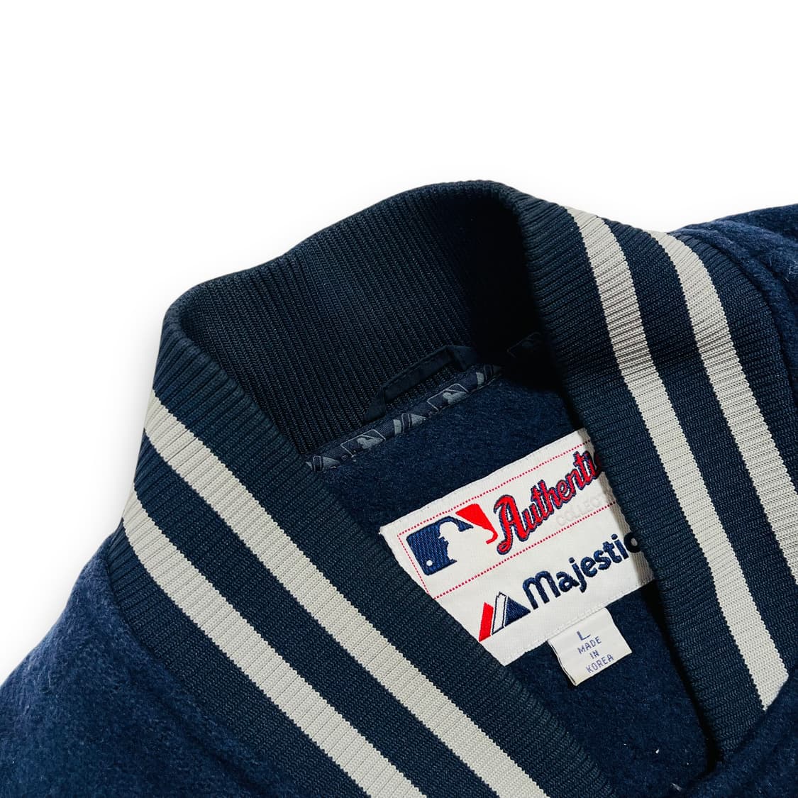 마제스틱 양키즈 로고 올드스쿨 힙합 울 바시티 상품이미지6