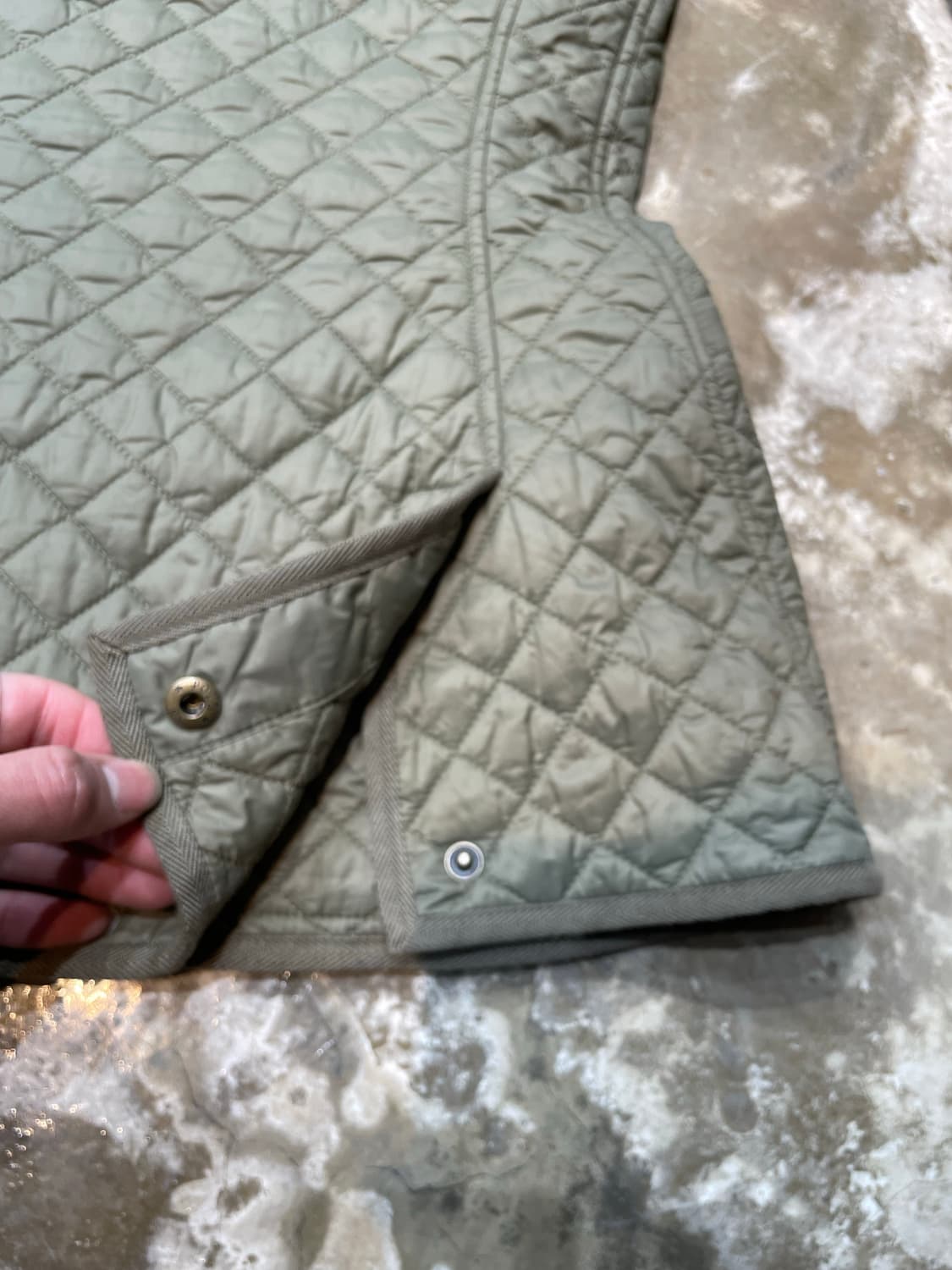 폴로랄프로렌 헤리티지 필드 점퍼 (세이지 카키) 상품이미지6