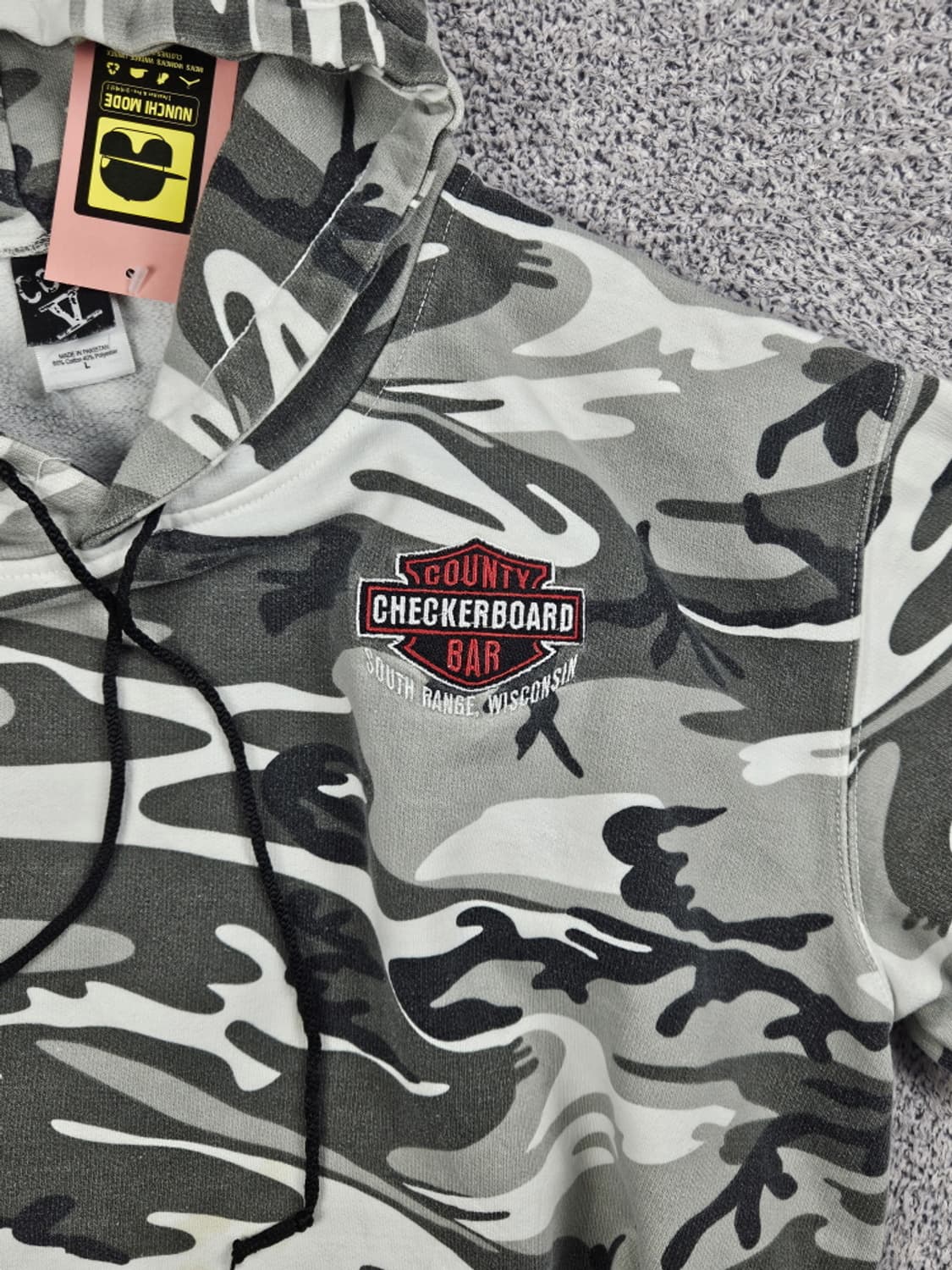 CODE V 카모패턴 카운티 체커보드 바 후디 ( L ) / 10441 상품이미지8