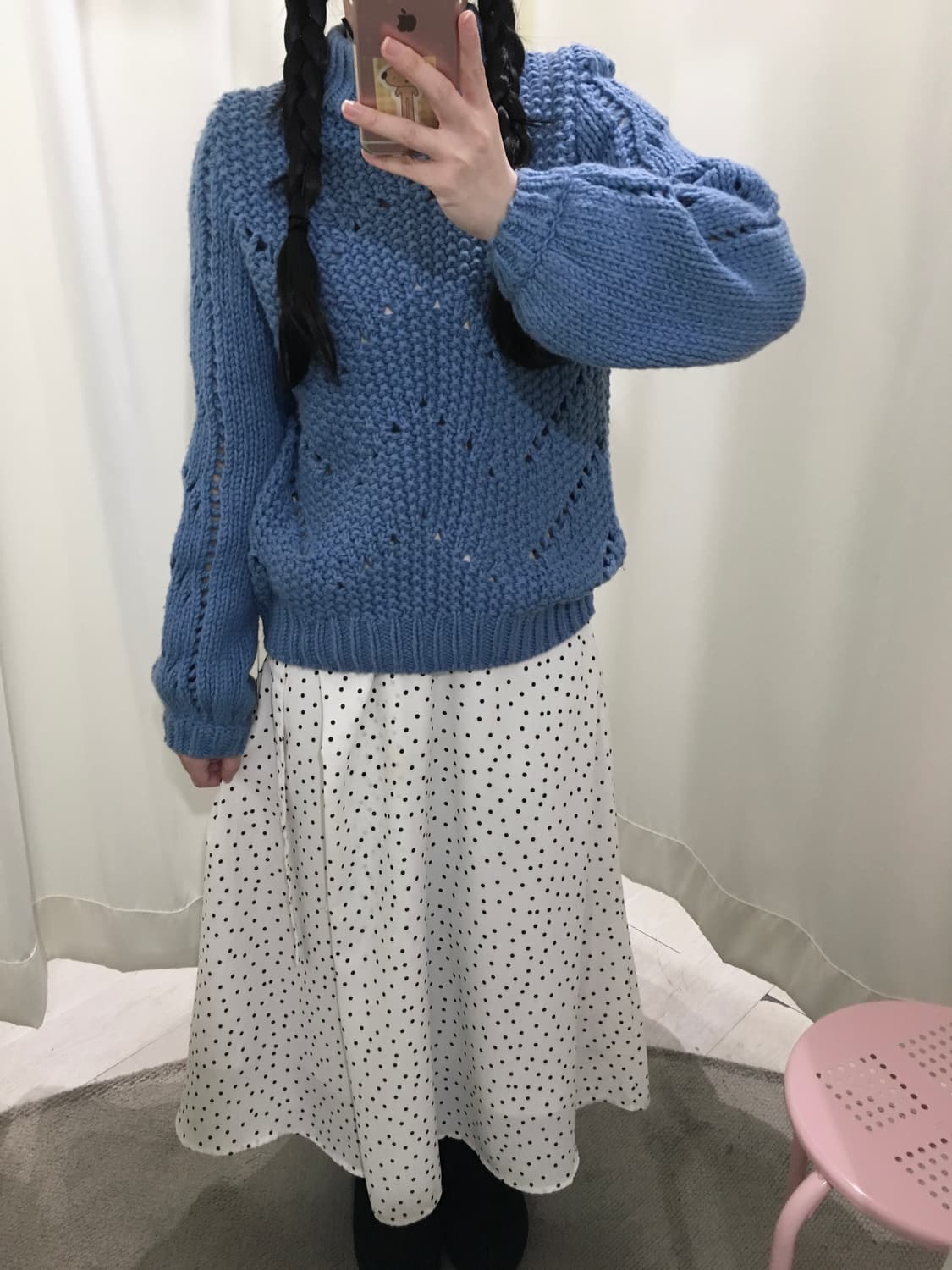 Blueberry Wave Knit 상품이미지3