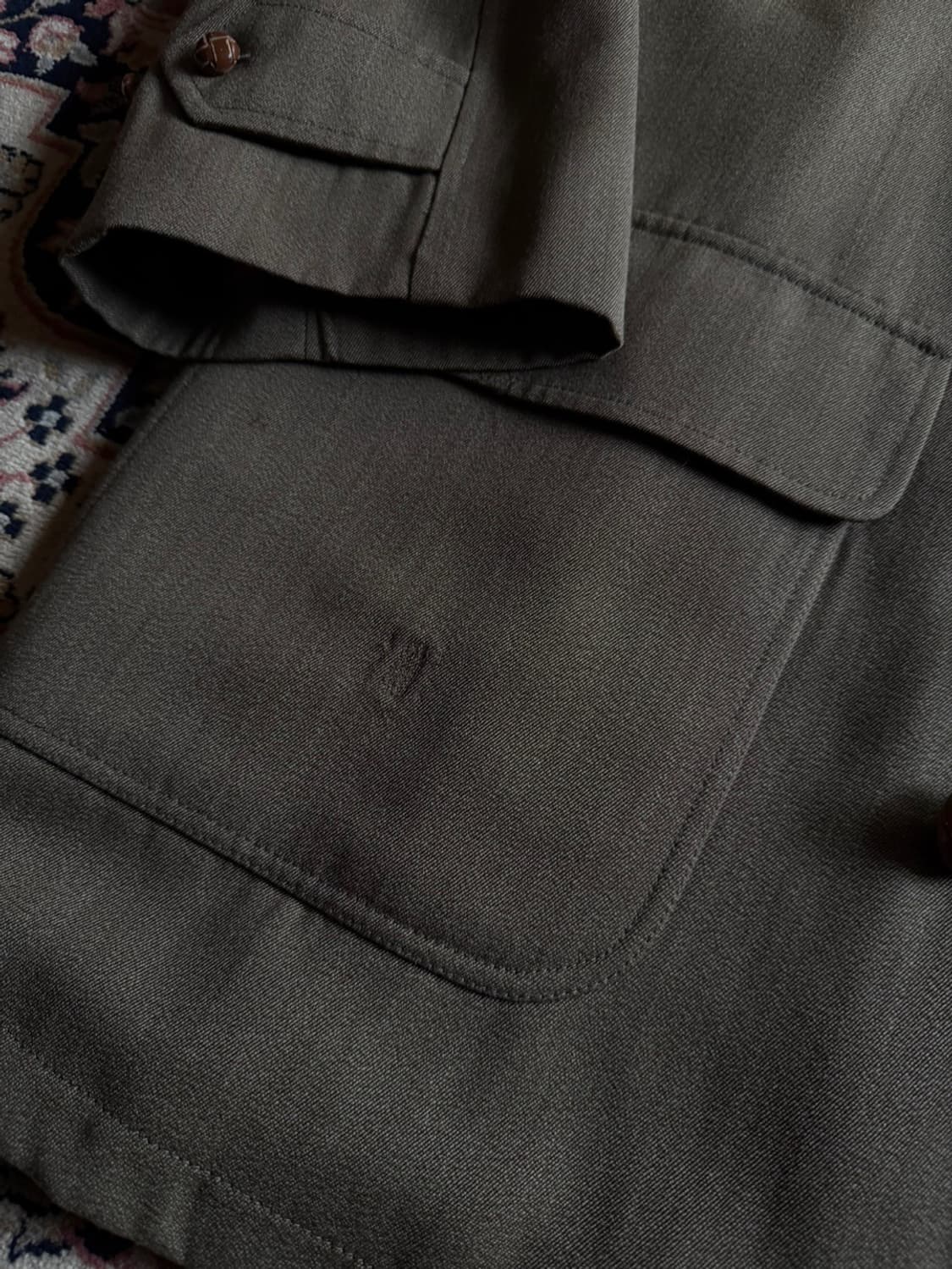 버버리 커버트울 카코트 남성100 상품이미지8