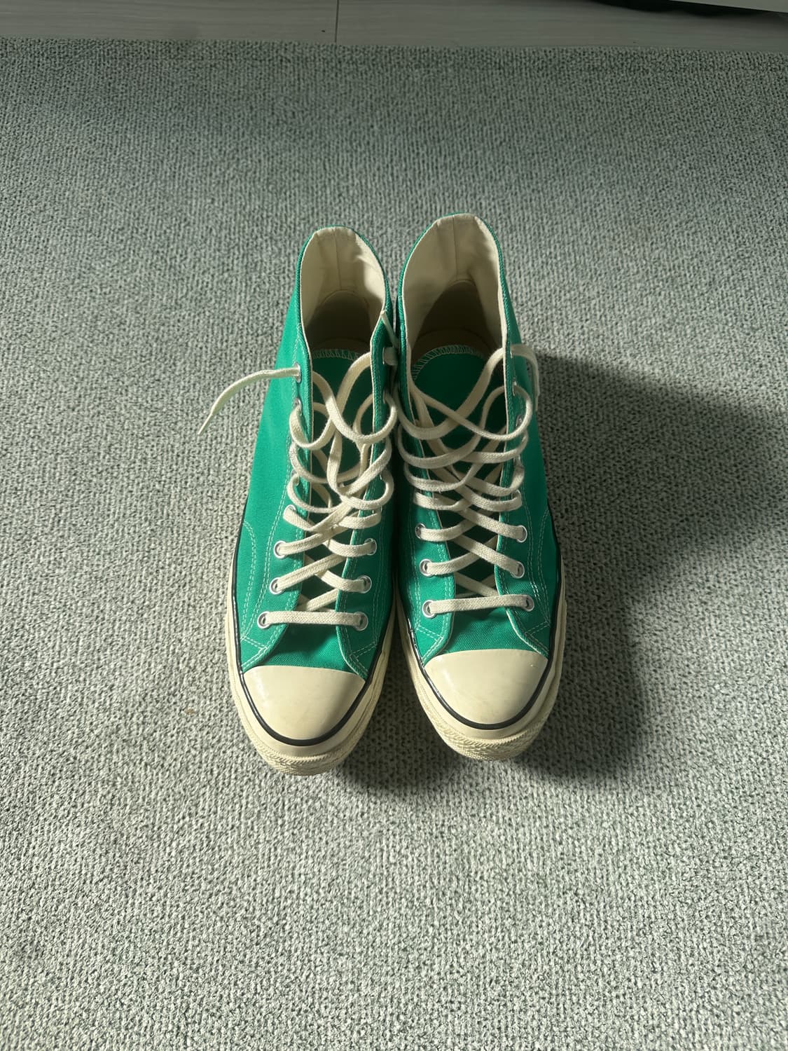 컨버스 척 70 하이 코트그린 290 상품이미지5