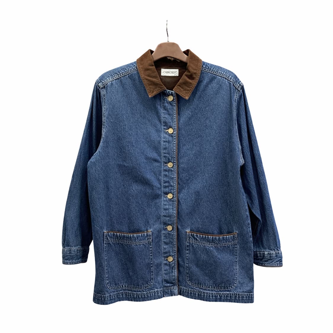 캐빈크릭 코듀로이 데님 워크자켓 2포켓 디테일 중 상품이미지1