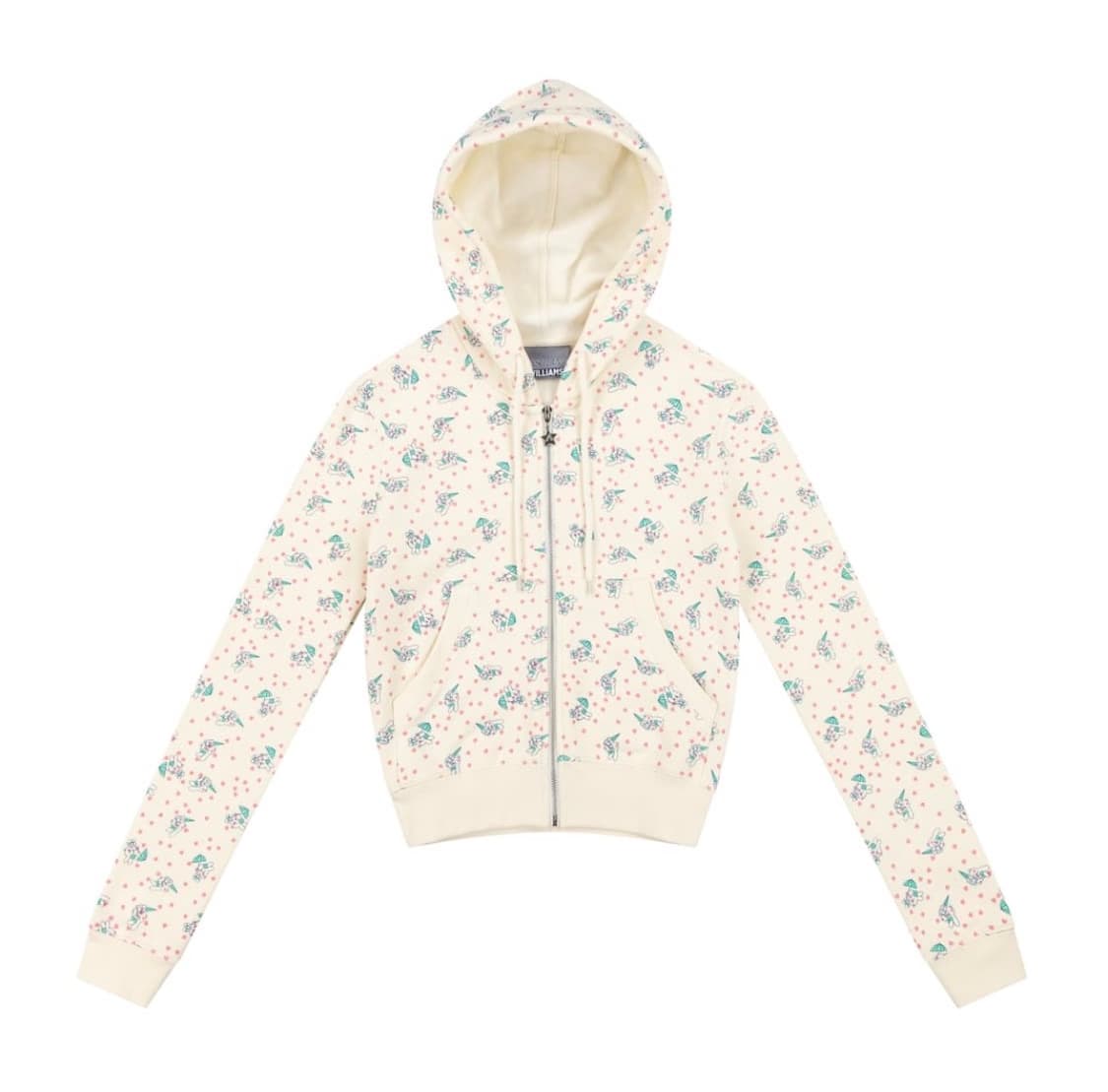 애슐리윌리엄스 토끼 크롭 후드집업 s 상품이미지1