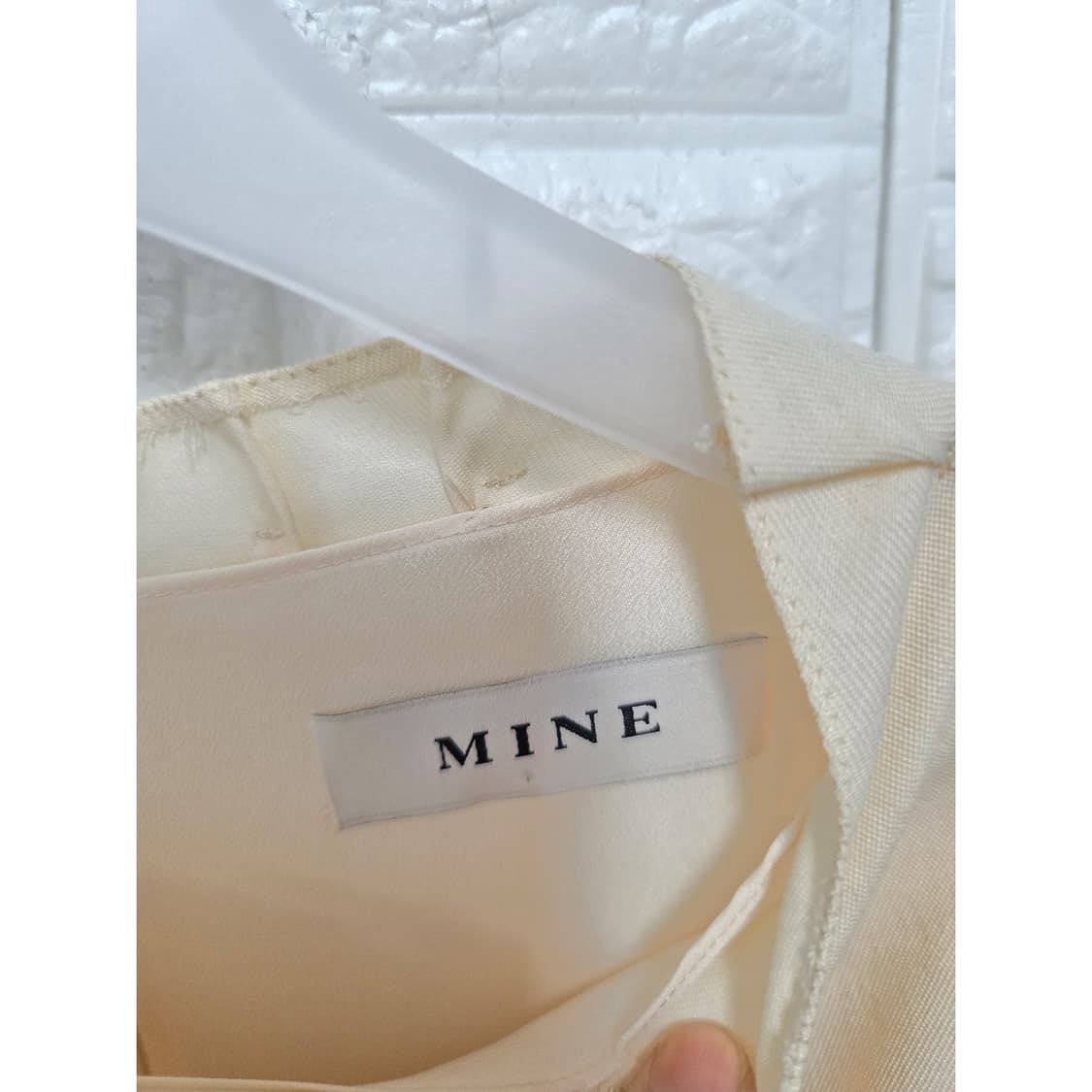 20s 한섬 마인 Mine 베이지 여성 롱 원피스M 상품이미지2