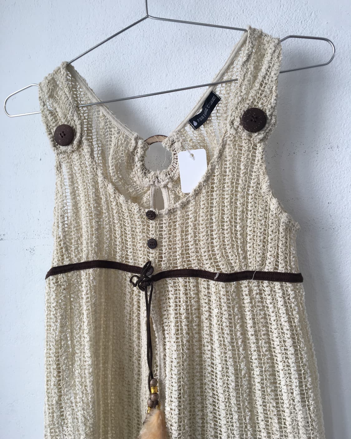 Feather point crochet sleeveless 상품이미지4