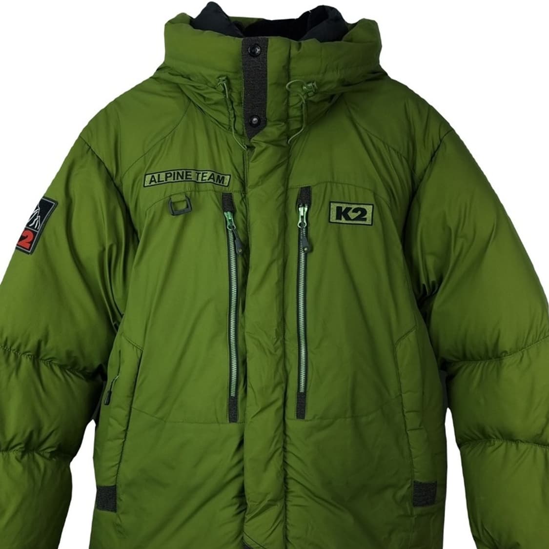 [K2] 케이투 거위털 구스다운 코볼드 대장급 패딩 그린 M16625 상품이미지4