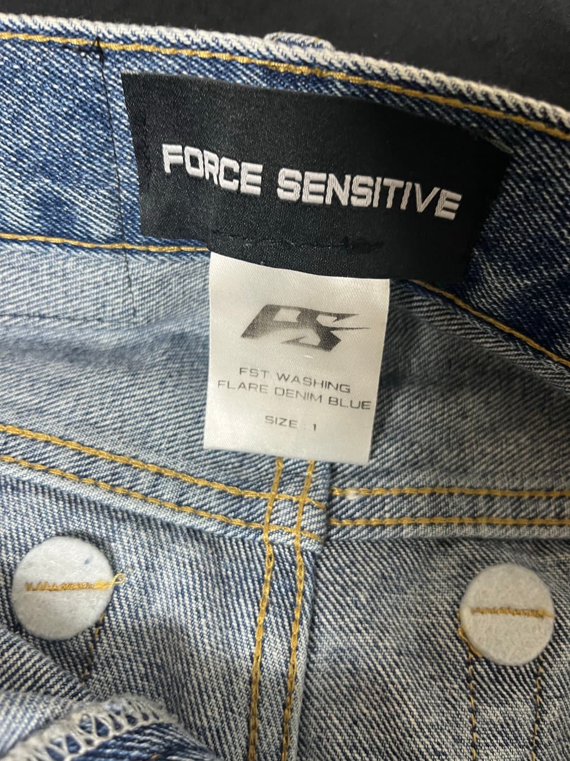 포스센스티브 플레어 데님 1사이즈 상품이미지3