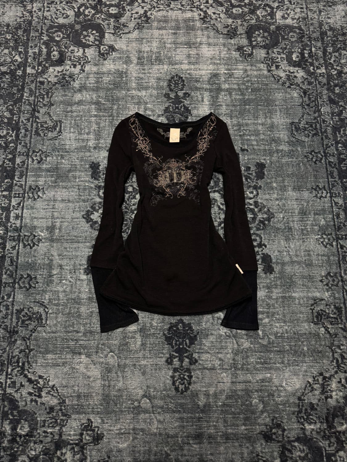 Ozz on by rozen kavalier goth knit 상품이미지1