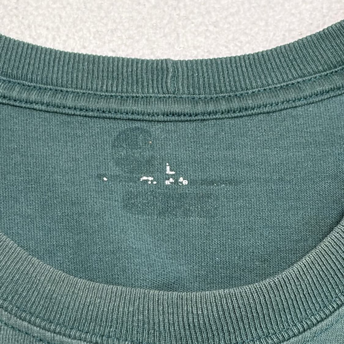 CARHARTT 오리지널 핏 포켓 반팔티 그린 L 상품이미지4