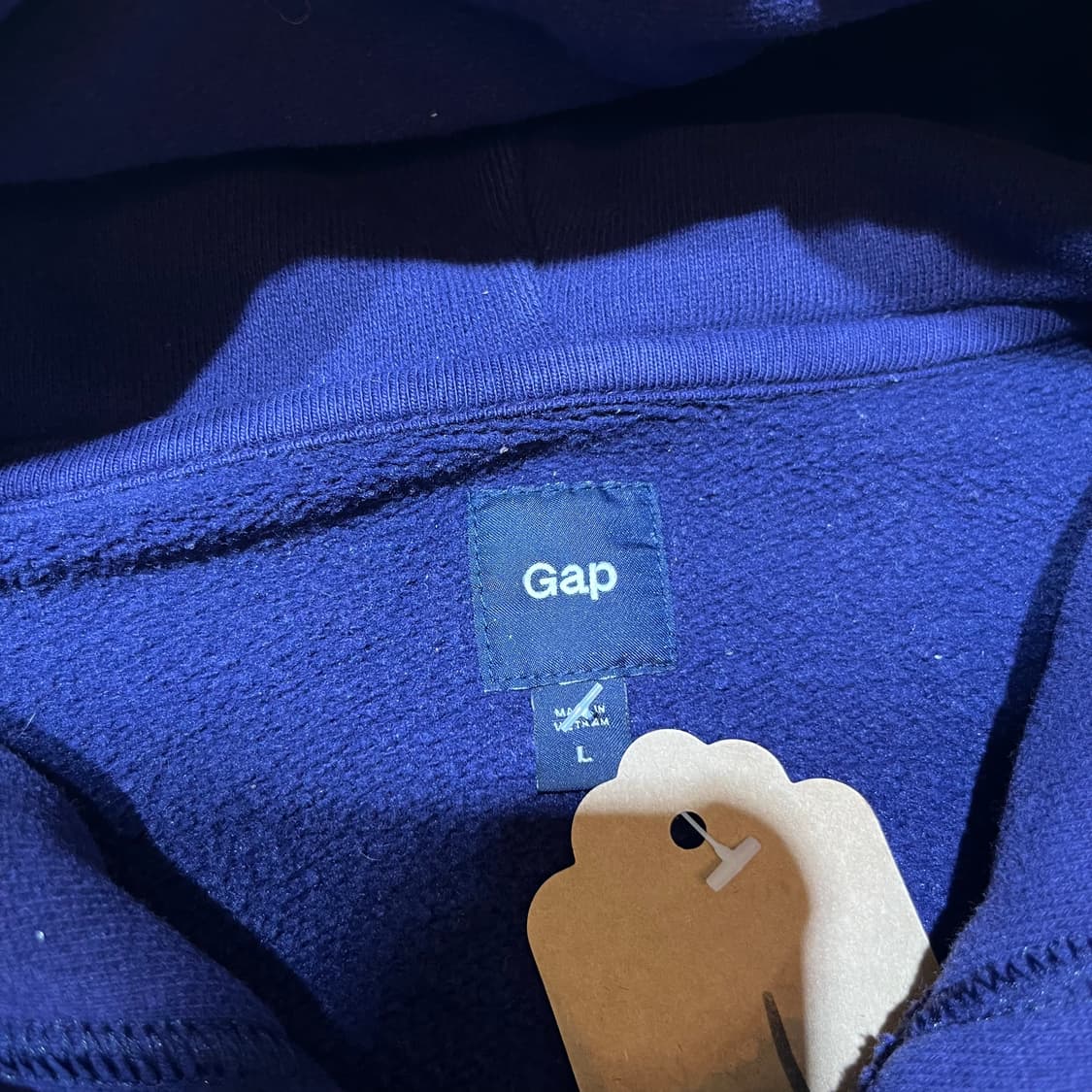 100 GAP 갭 빈티지 빅로고 버튼 후드티 상품이미지3