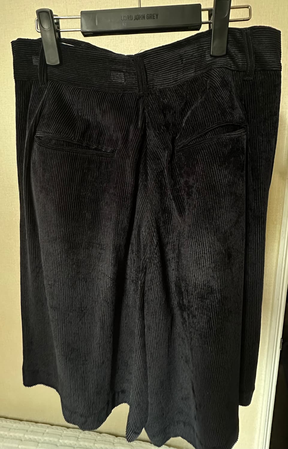 이얼즈어고 썸머 코듀로이 버뮤다 다크네이비 상품이미지2