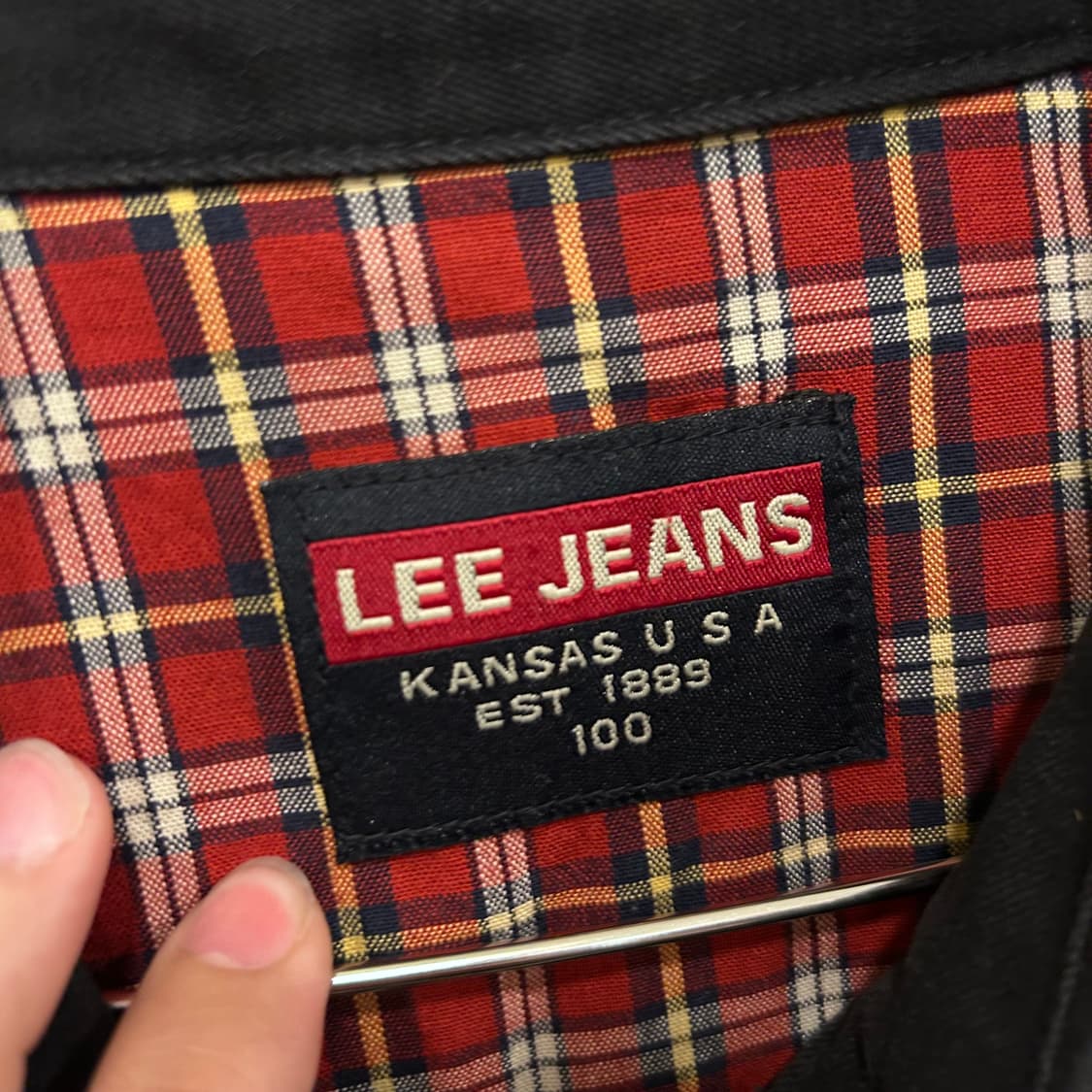 LEE JEANS 리 진스 코튼 미니멀 워크자켓 상품이미지3