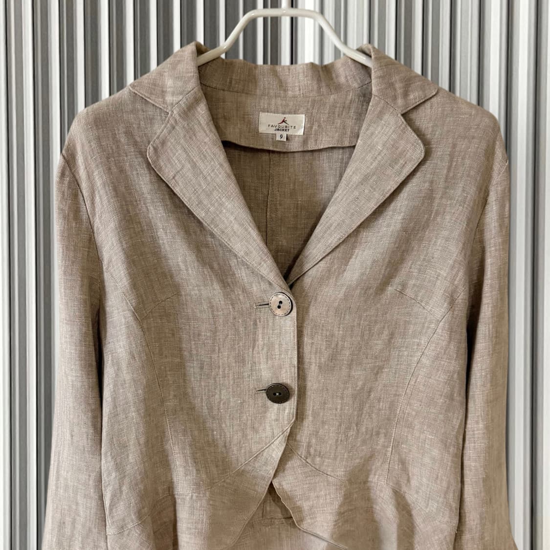 vintage linen Jacket 상품이미지2