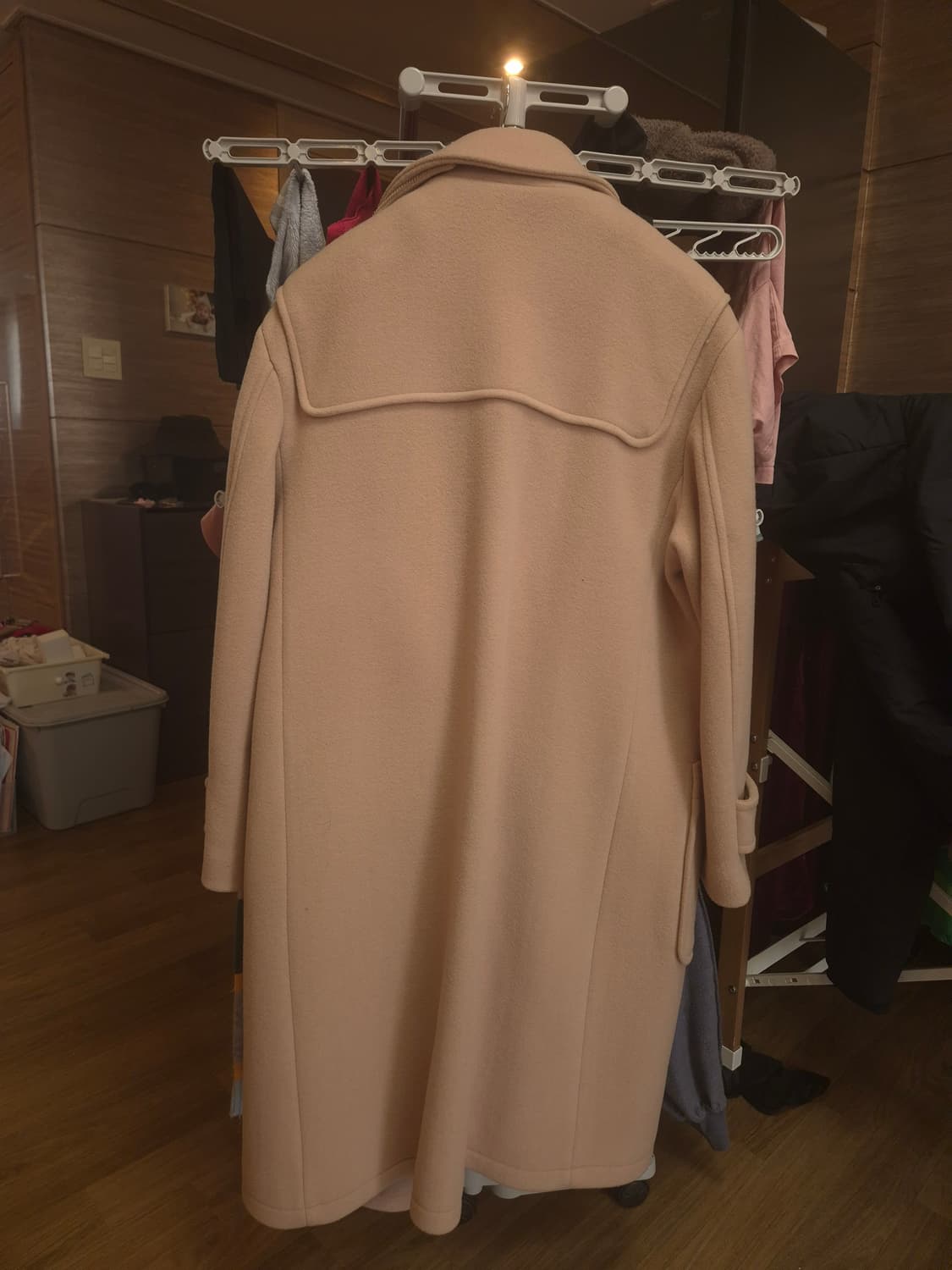 글로버올x SPAO 떡볶이 더플코트 베이지색 105 상품이미지6