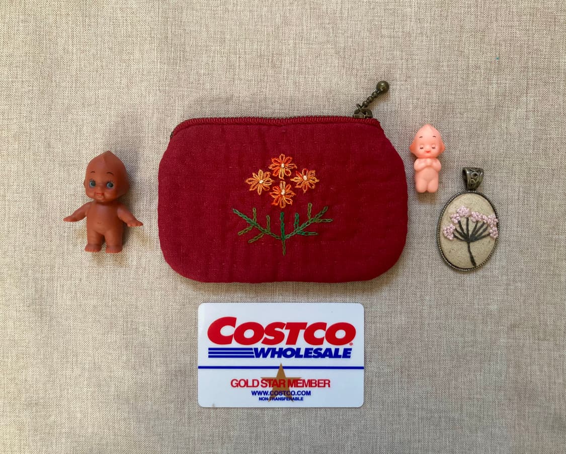 핸드메이드 플라워 패치워크 카드 지갑 상품이미지6