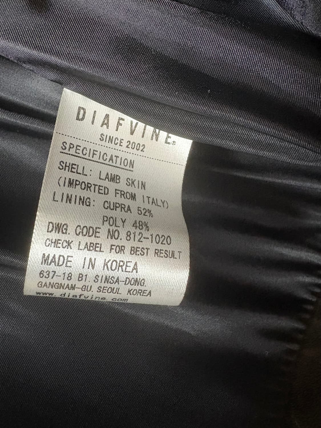 DV. LOT578 REO.3 (LAMBSKIN) 더블라이더 자켓 상품이미지5