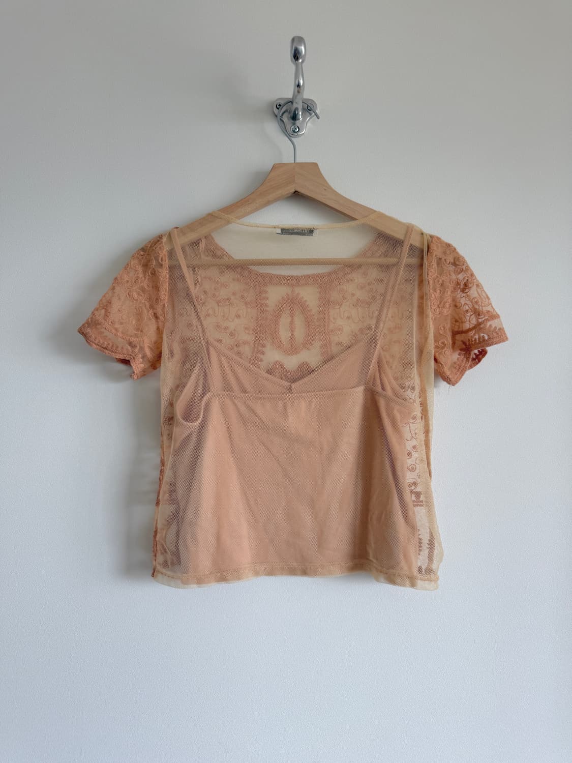 자라(ZARA) 시스루 탑 상품이미지4
