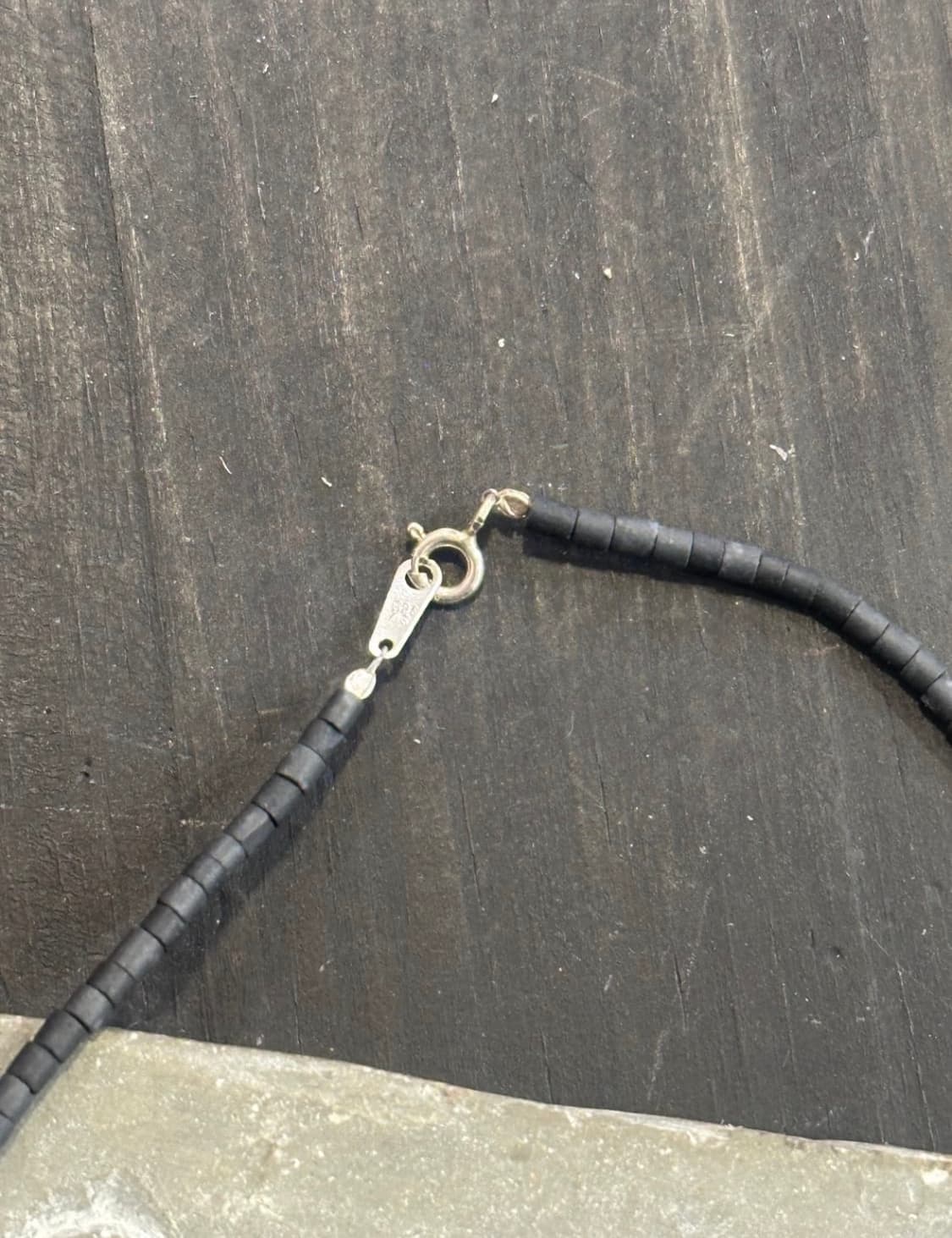 무스타 black karen silver necklace 상품이미지4