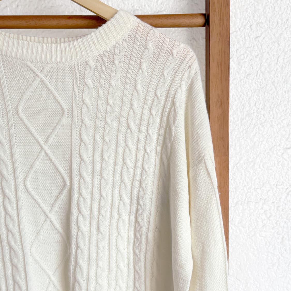 [earth music&ecology] 케이블 니트 원피스 상품이미지4