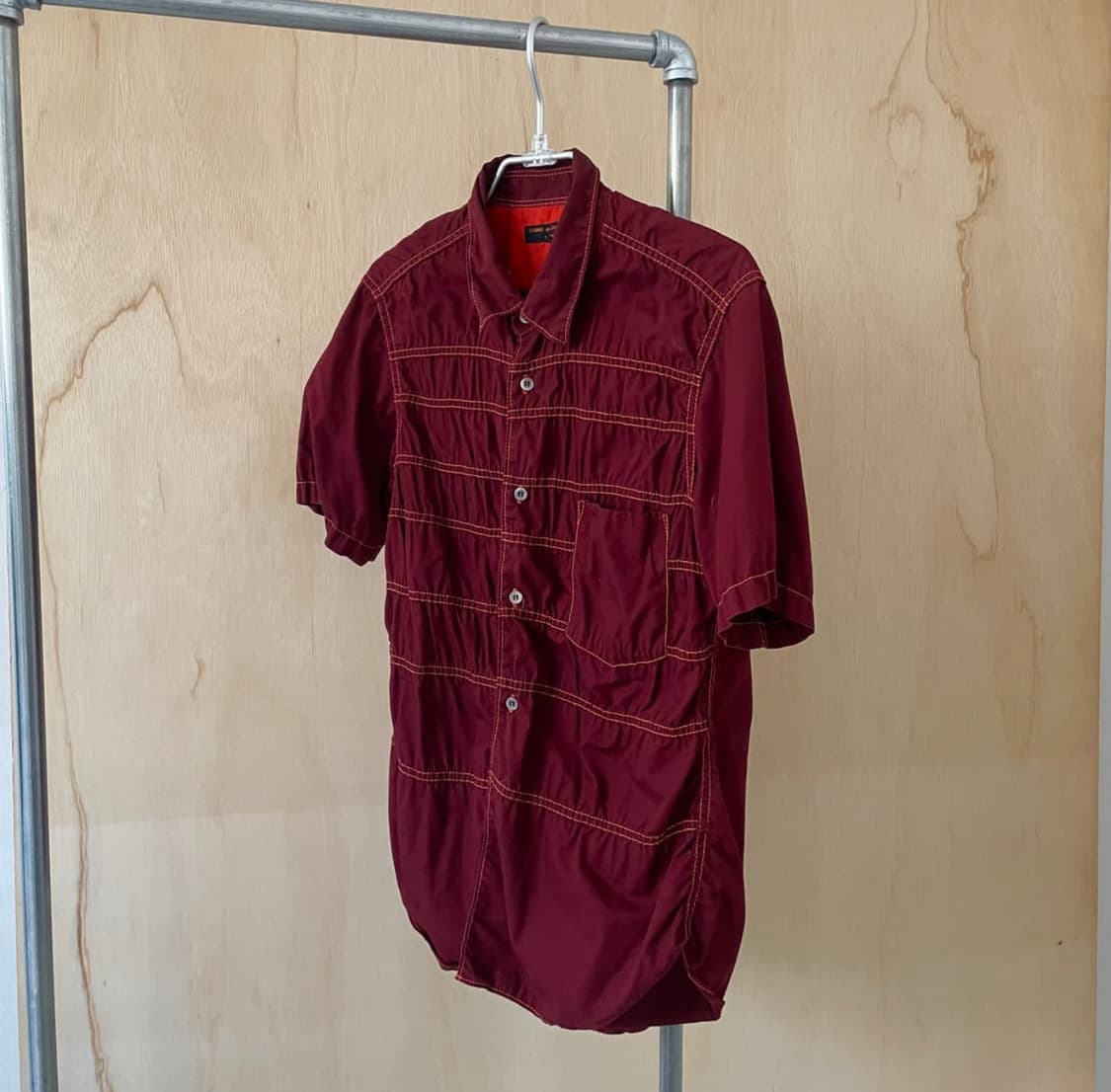 꼼데가르송 옴므 퍼커링 셔츠 상품이미지1