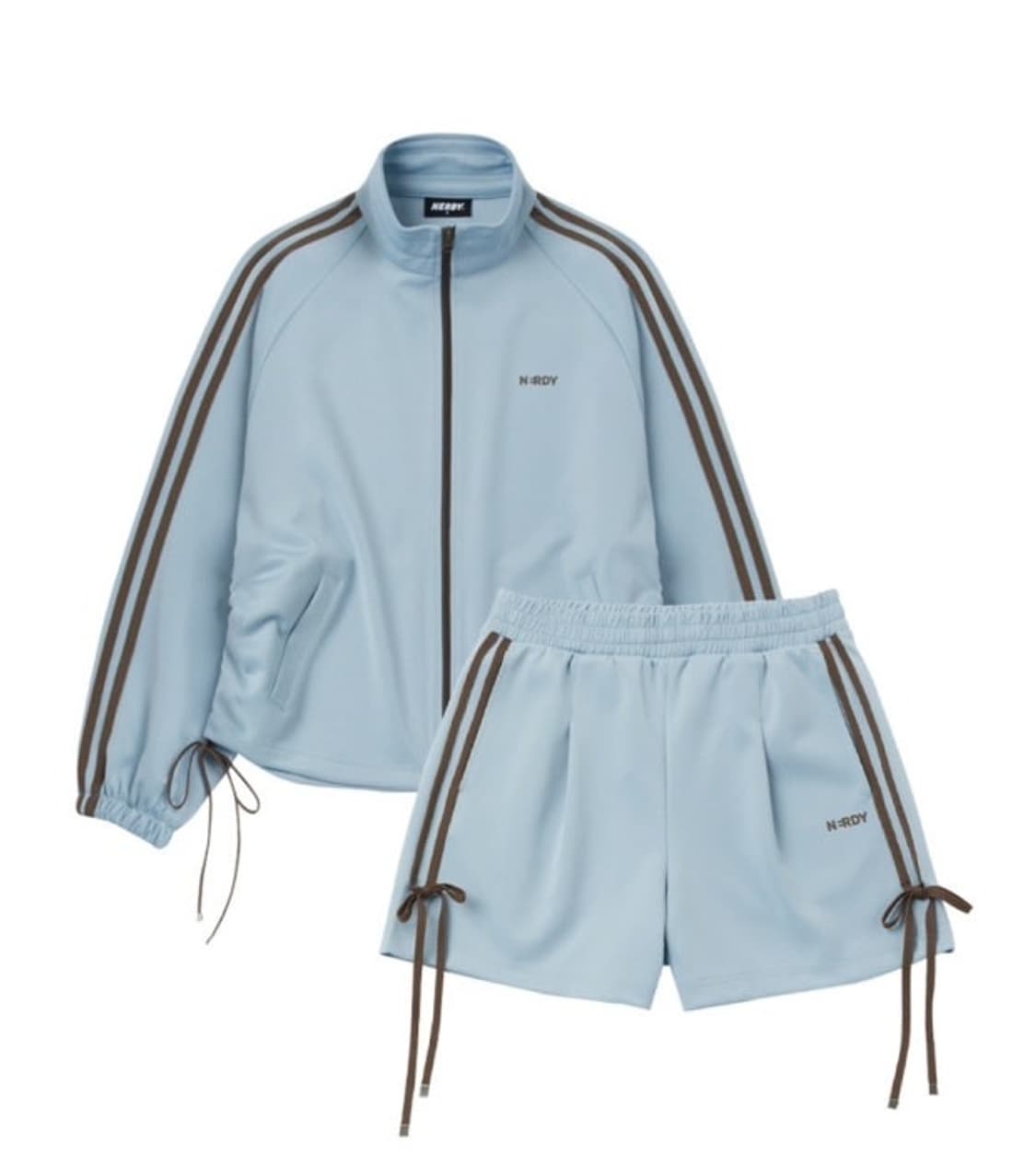 널디 셔링 리본 트랙탑 져지 상품이미지1