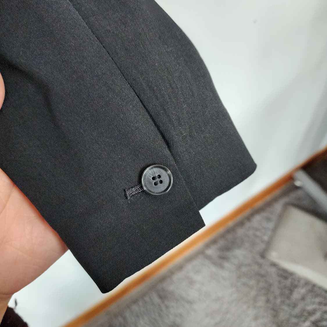 제이슨우 블랙 크롭 자켓 상품이미지3