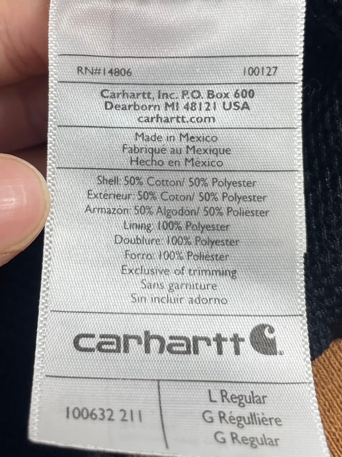 칼하트 디어본 써멀 후드집업 (on.352)   상품이미지5