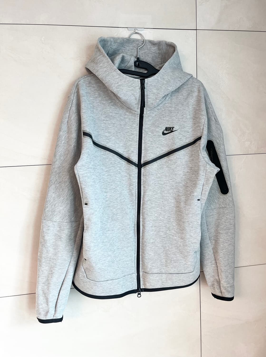 나이키 테크팩 후드집업 그레이 [M] 상품이미지3