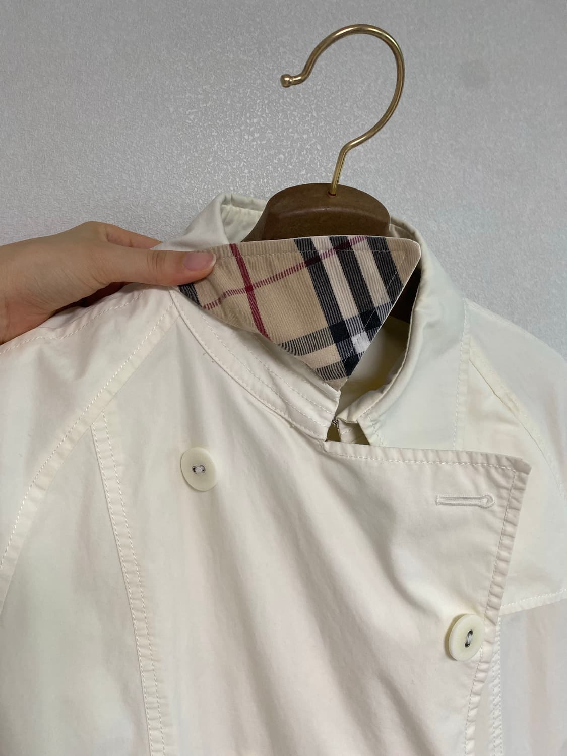 빈티지 버버리 숏 코트 상품이미지5