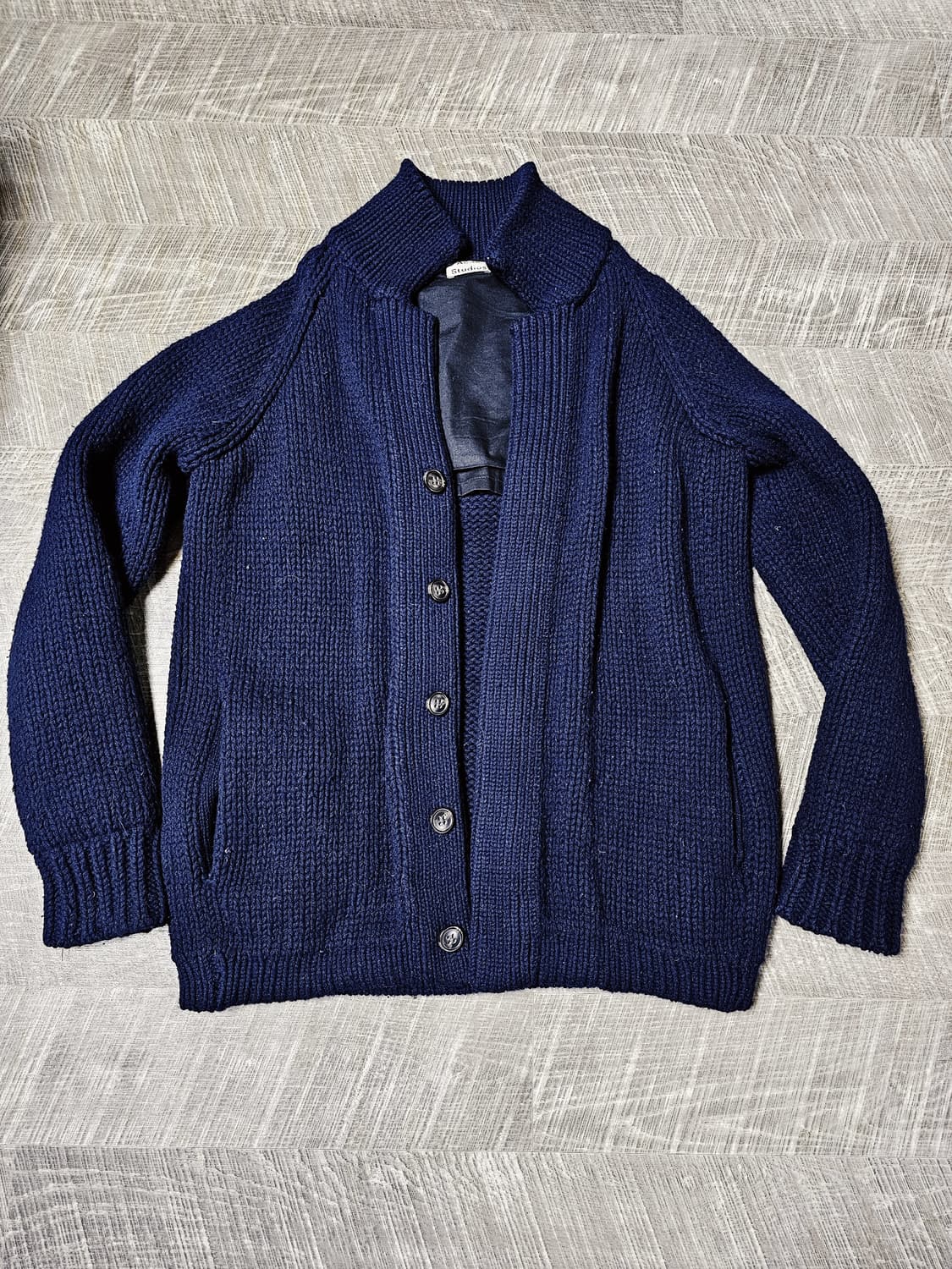 아크네 스튜디오 헤비 울 가디건 상품이미지1