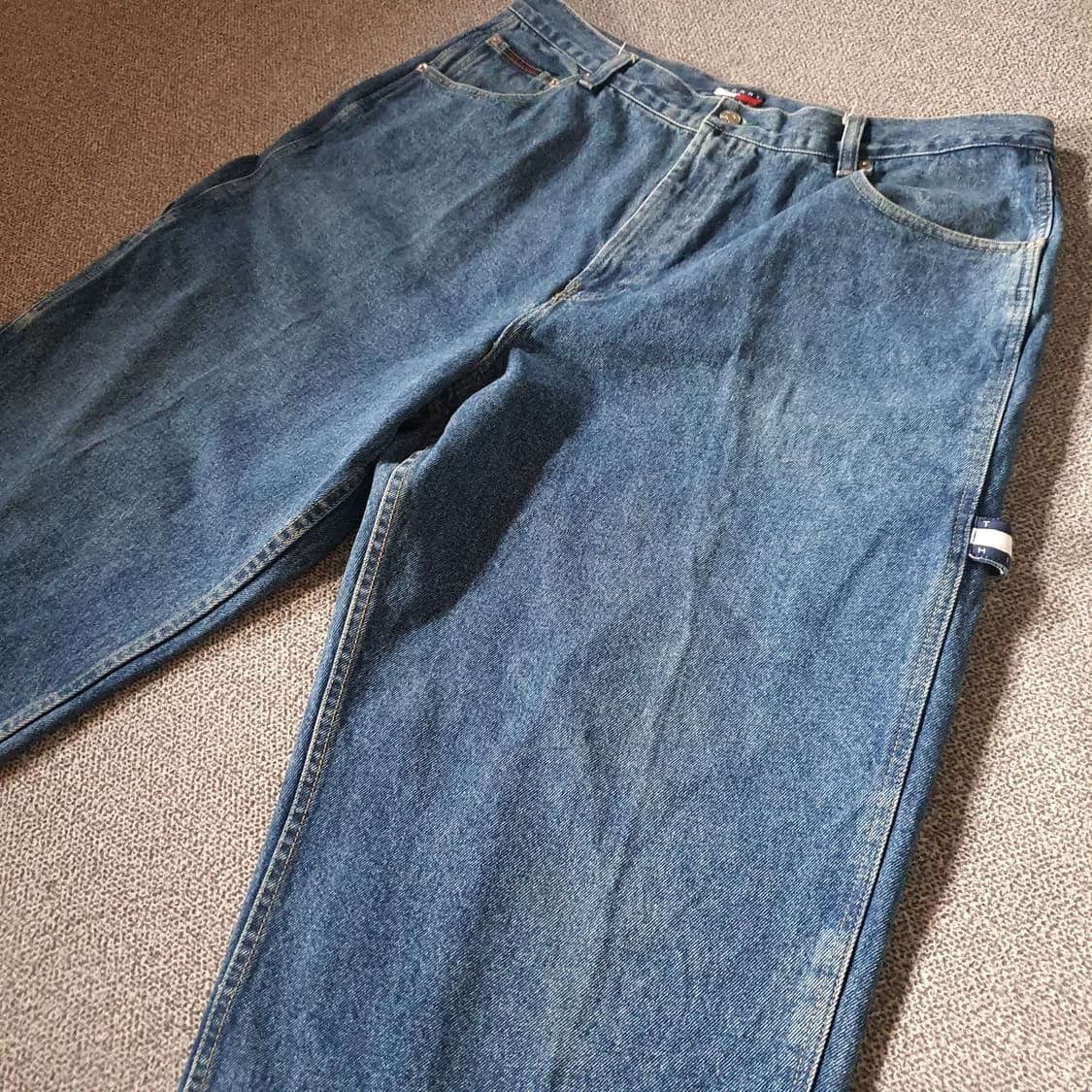 90s 타미 힐피거  타미 진스 카펜터 팬츠 상품이미지3